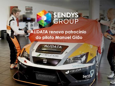 Alidata renova patrocínio do piloto Manuel Gião e reforça comunicação com o público automóvel