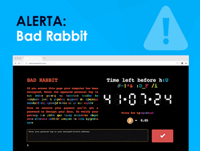 NOVA AMEAÇA: Bad Rabbit é o novo ransomware