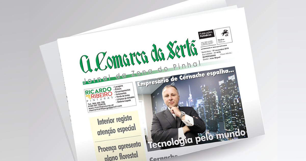 Empresário de Cernache espalha tecnologia pelo mundo