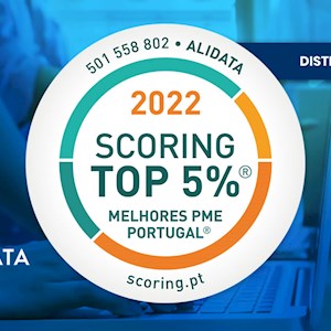 Alidata no Top 5% melhores PME de Portugal