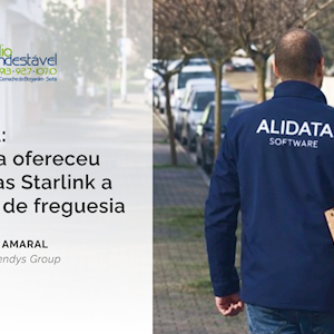 SERTÃ: Alidata ofereceu antena Starlink a juntas de freguesia